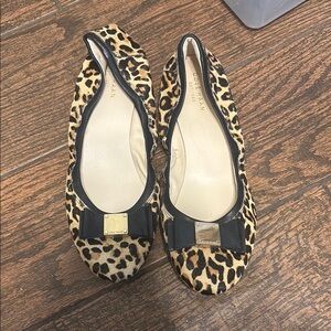 Cole Haan Brown and Black Loafers with Pointed Toe